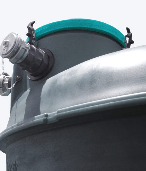 Colonne de vidange avec raccord pompier